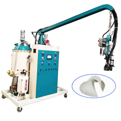 Fleksibel vendt højtryksskummende maskine af stof/papir/aluminiumsfoliepanel/glasfiberpanelproduktionslinje PU-sandwichpanelfremstillingsmaskine