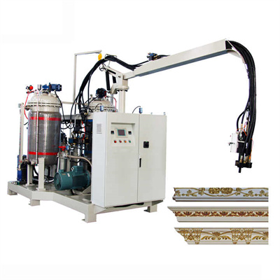 Hældemaskine til skabsdørpakning / skabsdørpakningsmaskine / maskine til fremstilling af skabsdørbånd
