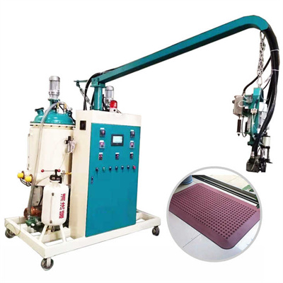 Bedste pris PU elastomer skinneskinne elastisk stødabsorberende måttefremstillingsmaskine/polyurethan hældemaskine