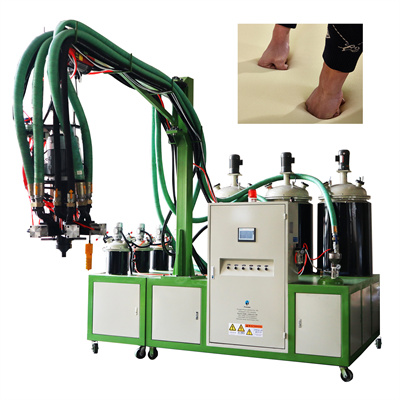 Miljøbeskyttelse Lavtryks automatisk skosål PU hældemaskine Skumfremstillingsmaskine
