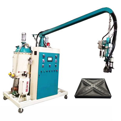 PU hældemaskine med farvedoseringssystem til fremstilling af sålsikkerhedssko